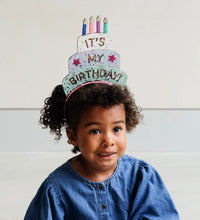 Load image into Gallery viewer, Mimi &amp; Lula Birthday Cake Headdress
