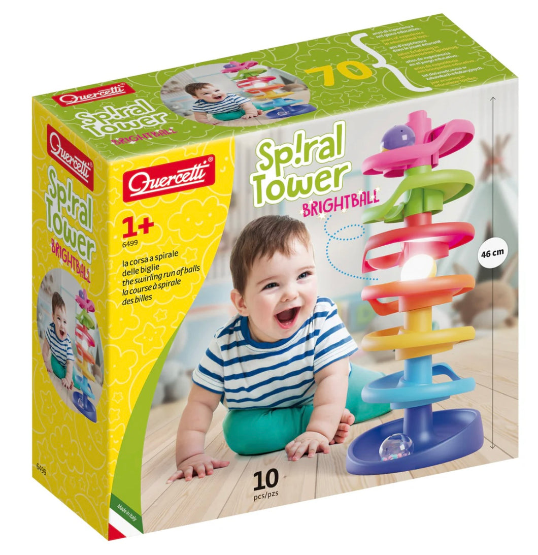 Quercetti Spiral Tower Brightball