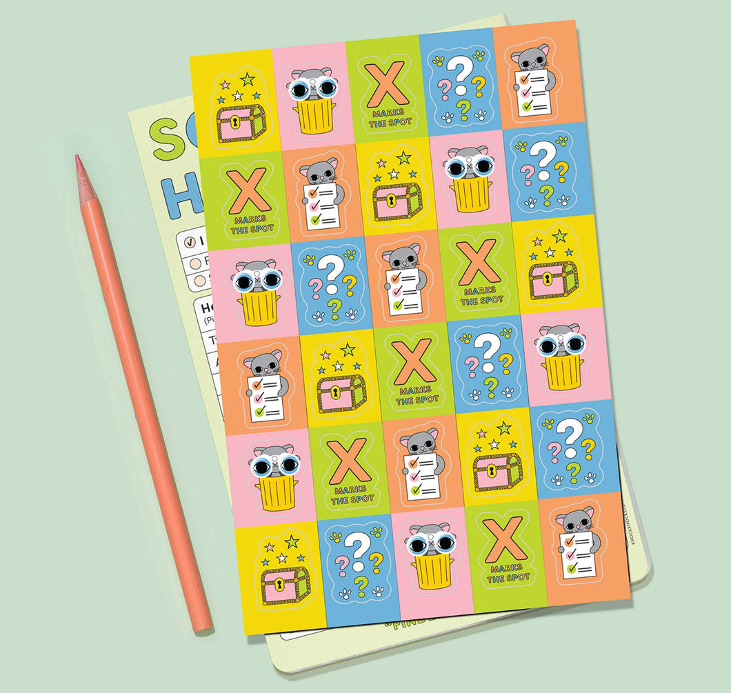 Finders Keepers Scavenger Hunt Pad