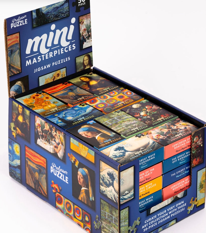 Mini Masterpieces 50 Piece Matchbox Puzzles