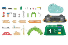 Load image into Gallery viewer, Hape Eco Energy Train Bucket Set
