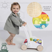 Load image into Gallery viewer, Le Toy Van Rainbow Baby Walker &amp; Puzzle
