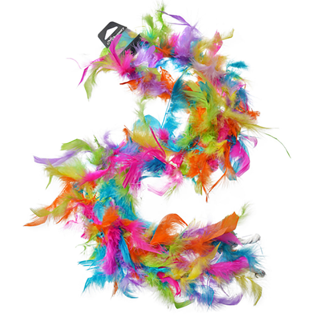My Accessory Kids Rainbow Feather Boa