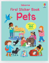 Load image into Gallery viewer, Usborne First Sticker Book Pets
