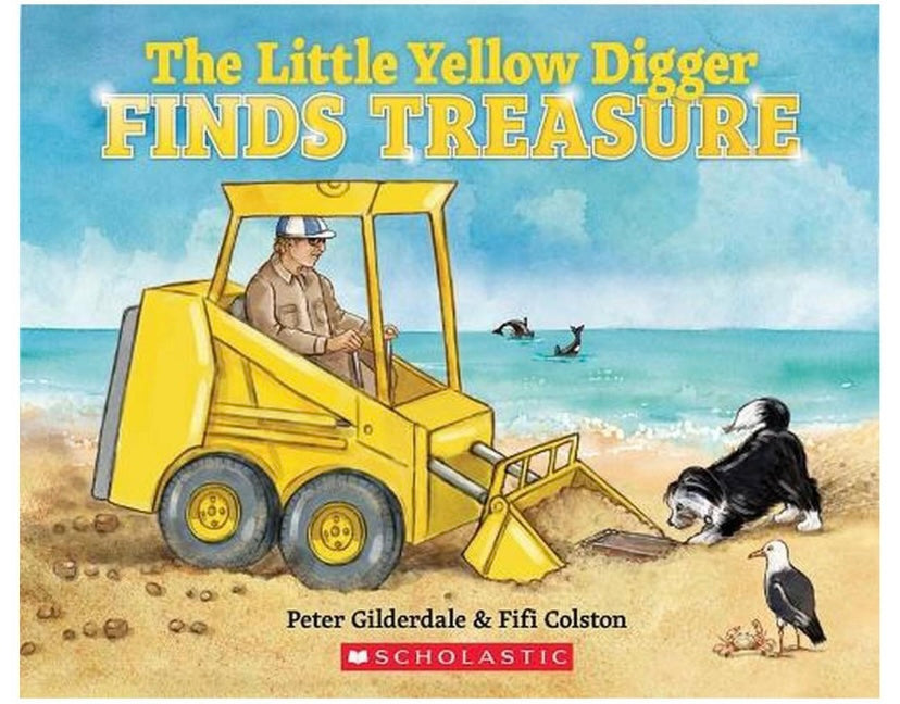 Little Yellow Digger Finds Treasure - Paperback