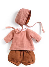 Load image into Gallery viewer, Pomea Peach 3-Piece Dolls Outfit
