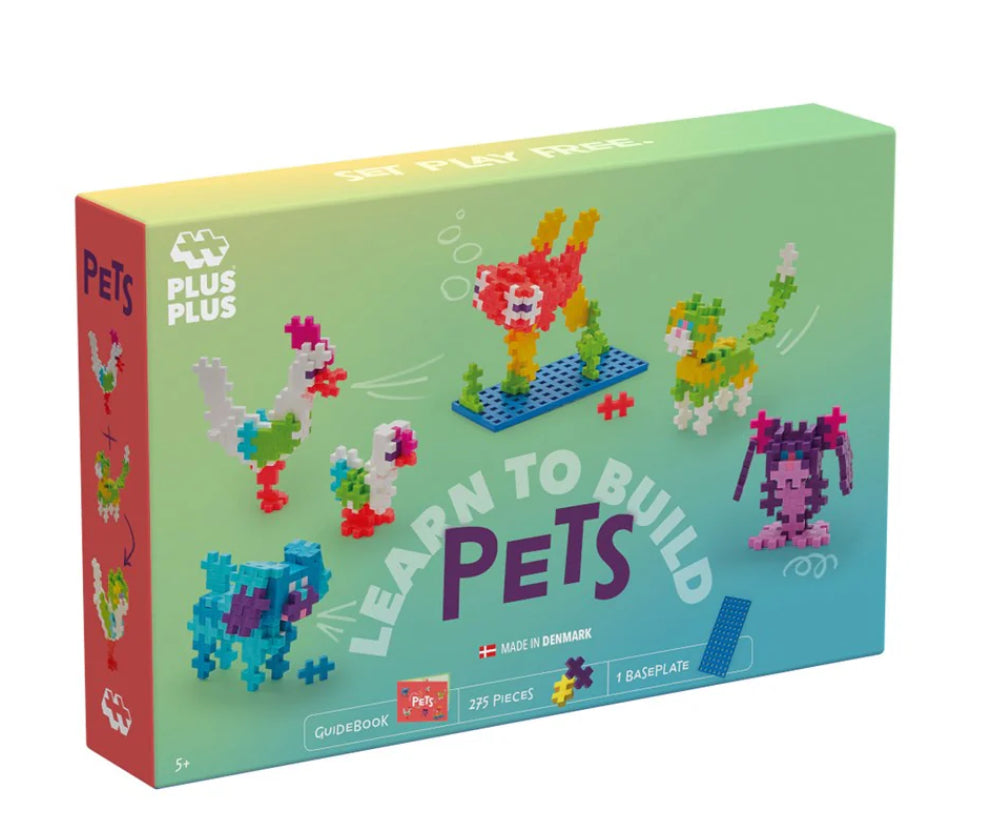 Plus-Plus - Learn to Build - Pets