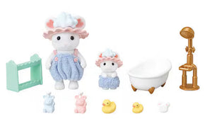 Sylvanian Families Bath Time Bubble Siblings