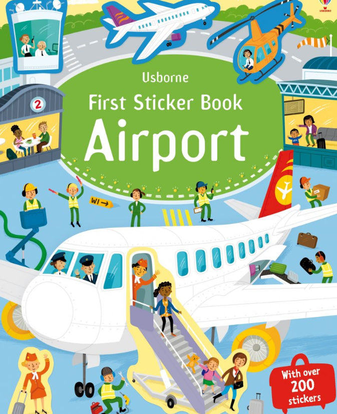 Usborne First Sticker Book Airport