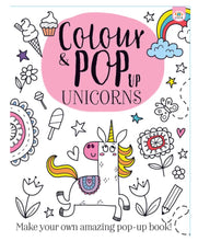 Load image into Gallery viewer, Colour &amp; Pop Up Unicorns
