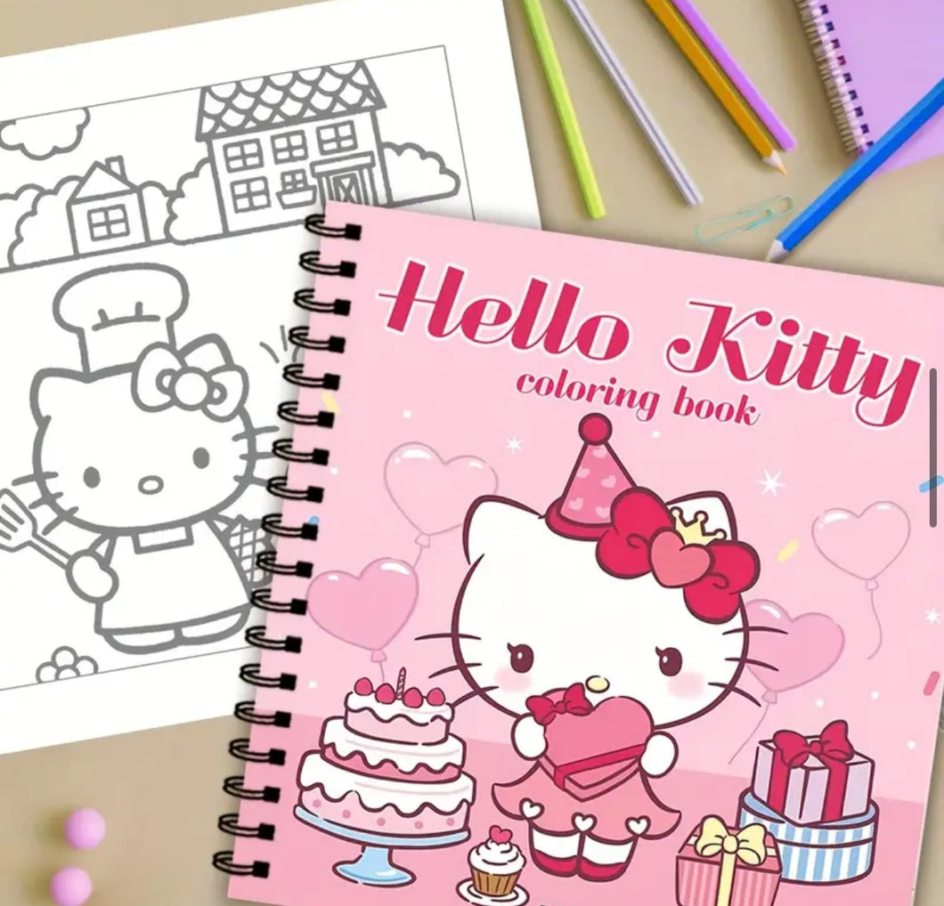 Hello Kitty Colouring Book