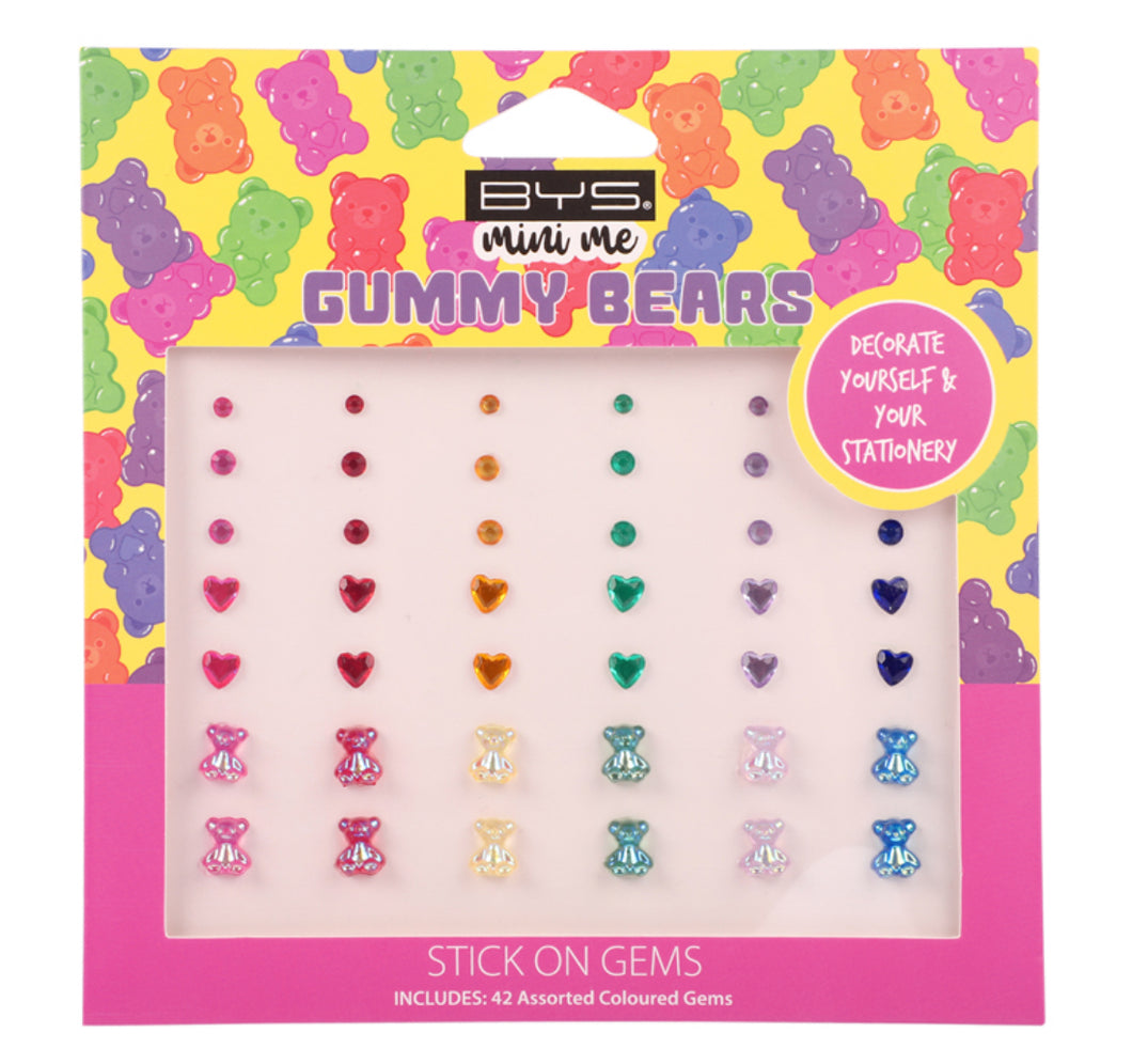 BYS Mini Gummy Bear Stick on Gems