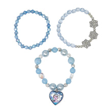 Load image into Gallery viewer, Pink Poppy Disney Frozen Elsa Bracelet Set of 3
