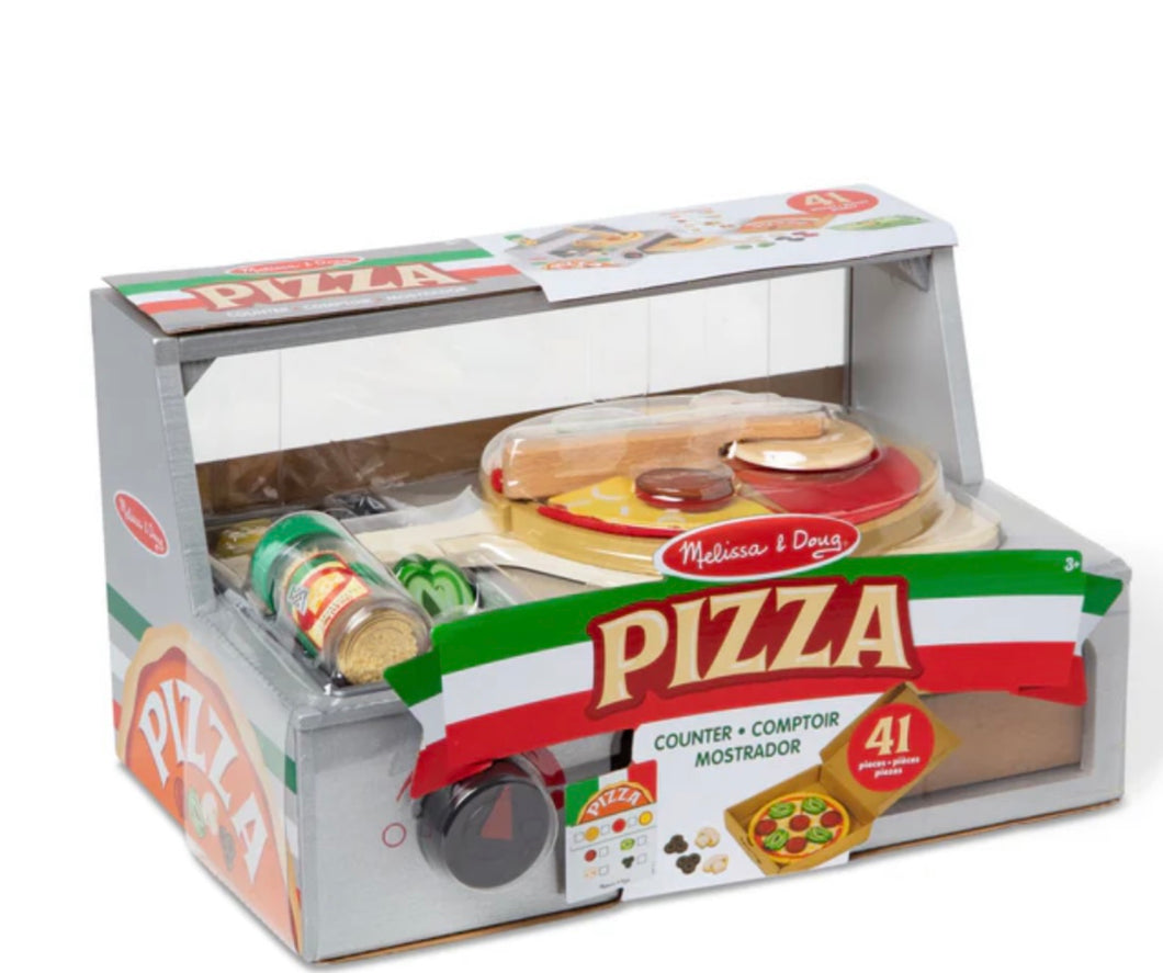 Melissa & Doug Top and Bake Pizza Counter