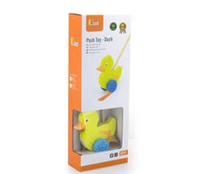 Load image into Gallery viewer, Viga Toys Push Along Duck
