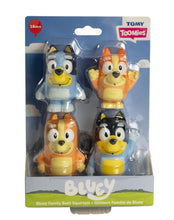 Load image into Gallery viewer, Bluey Squirter 4-Pack Bath Toy
