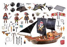 Load image into Gallery viewer, Playmobil Large Pirate Ship 71530
