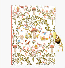 Load image into Gallery viewer, Enchanted Forest Lockable Journal
