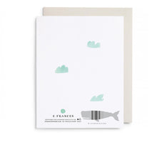 Load image into Gallery viewer, Hi Baby Sky Baby Card
