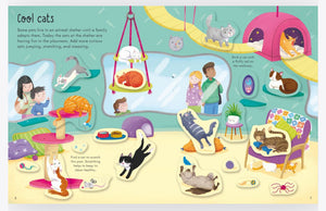 Usborne First Sticker Book Pets