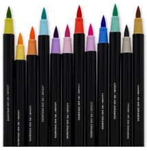 Load image into Gallery viewer, Legami Set of 12 Brush Markers - Pastel
