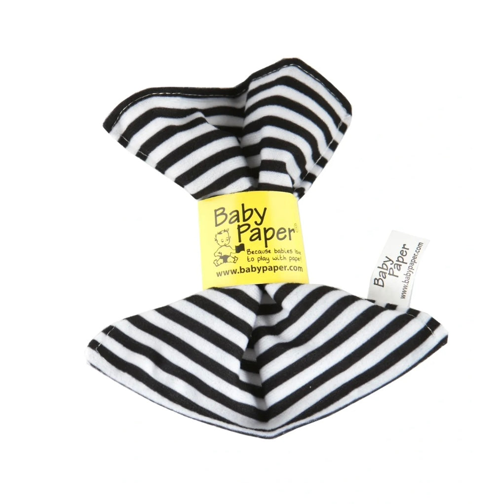 Baby Paper - Black White Stripe