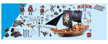 Load image into Gallery viewer, Playmobil Large Pirate Ship 71530
