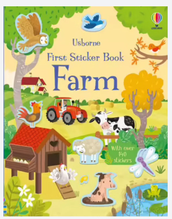 Usborne First Sticker Book On The Farm