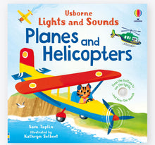 Load image into Gallery viewer, Usborne Lights &amp; Sounds Planes and Helicopters
