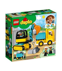 Lego Duplo Truck & Tracked Excavator 10931