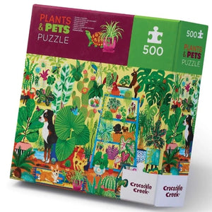Crocodile Creek Plants and Pets 500 pc Puzzle