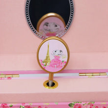 Load image into Gallery viewer, Claris the Chicest Mouse in Paris Pearl Musical Jewellery Box
