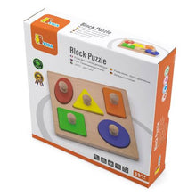 Load image into Gallery viewer, Viga 5 Shape Block Puzzle
