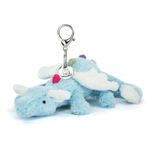 Load image into Gallery viewer, Jellycat Sky Dragon Bag Charm
