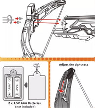 Load image into Gallery viewer, Light Up Cross Bow
