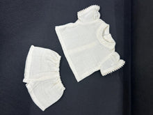 Load image into Gallery viewer, Mini Colettos Cream Top &amp; Shorts Set
