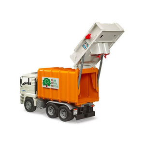 Bruder TGA Rear Loading Recycle, Reuse, Recycling Truck