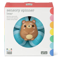 Load image into Gallery viewer, Tiger Tribe Sensory Spinner Bear
