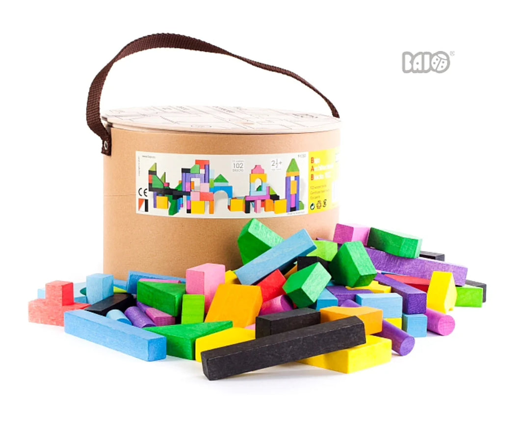 Bajo Architectural Blocks 102 Piece Set