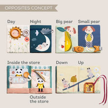 Load image into Gallery viewer, Taf Toys Busy Book Opposites
