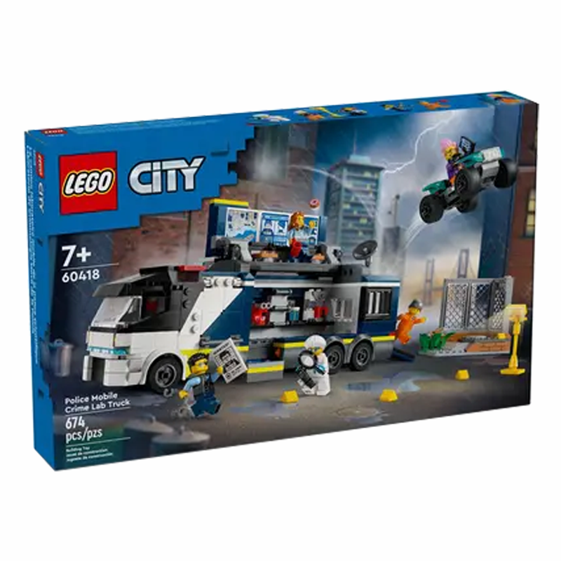 Lego City Police Mobile Crime Lab Truck 60418