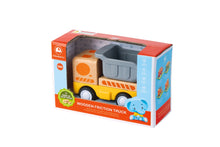 Load image into Gallery viewer, Wooden Work Dump Truck with Sounds and Lights
