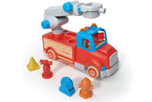Load image into Gallery viewer, Wooden Fire Engine with Sound and Light
