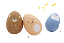 Load image into Gallery viewer, Wooden Animal Egg Shaker
