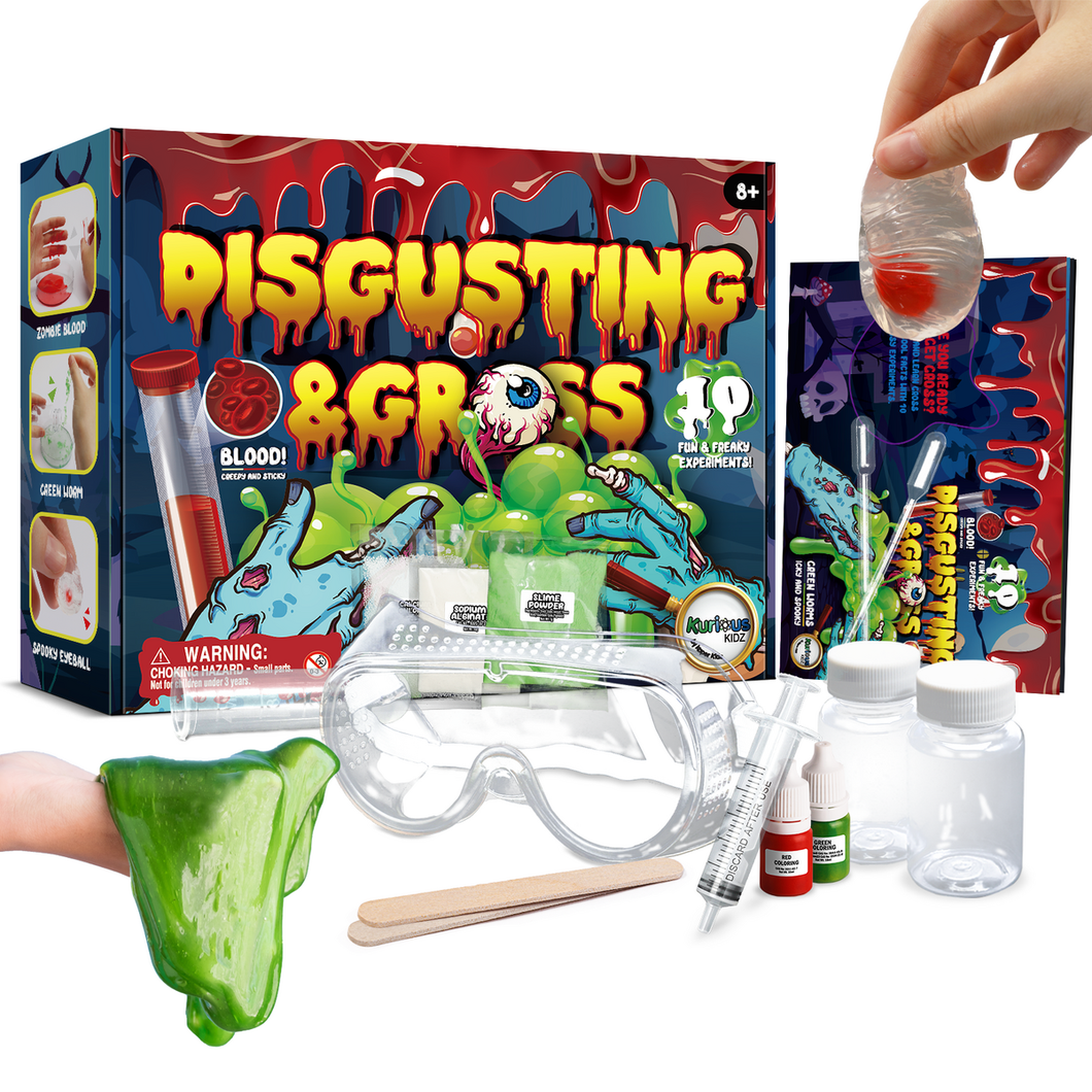 Kurious Kidz Disgusting and Gross Science Kit