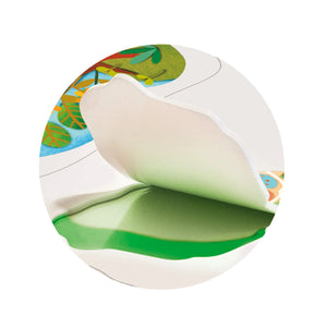 Mier Edu Wild Animals Jelly Stickers
