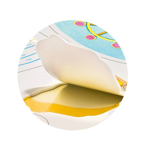 Mier Edu Busy City Jelly Stickers
