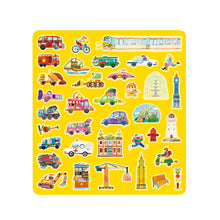 Load image into Gallery viewer, Mier Edu Busy City Jelly Stickers
