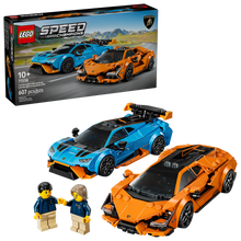 Load image into Gallery viewer, LEGO Speed Champions Lamborghini Revuelto &amp; Lamborghini Huracán STO 77238

