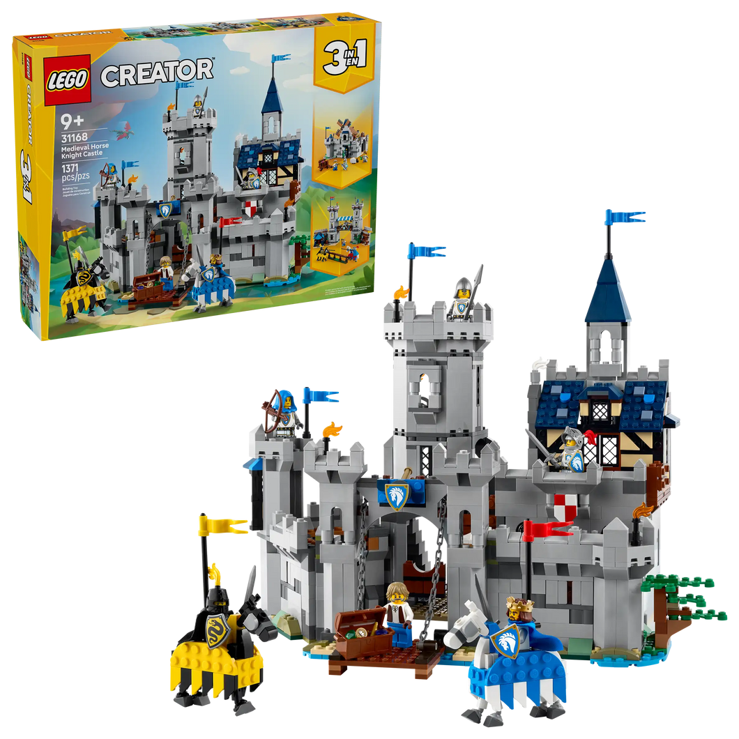 LEGO Creator Medieval Horse Knight Castle 31168